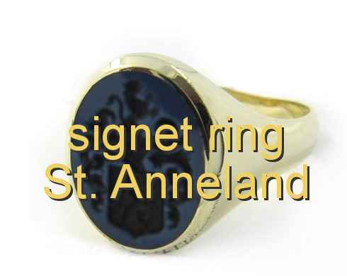 signet ring St. Anneland