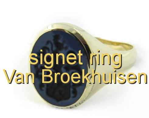 signet ring Van Broekhuisen