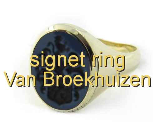 signet ring Van Broekhuizen