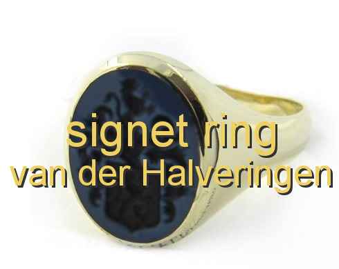 signet ring van der Halveringen