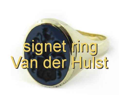 signet ring Van der Hulst