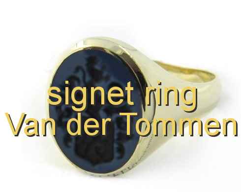 signet ring Van der Tommen