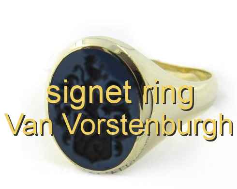 signet ring Van Vorstenburgh