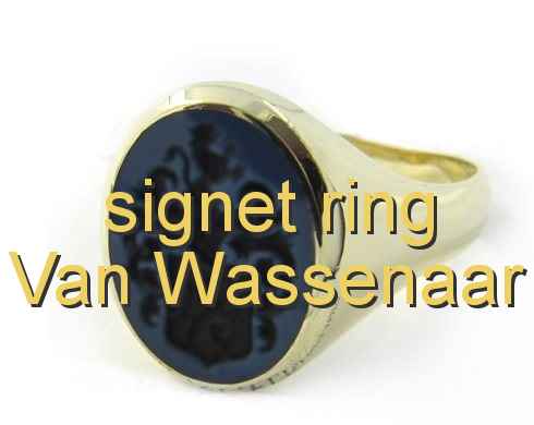 signet ring Van Wassenaar