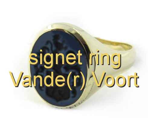 signet ring Vande(r) Voort