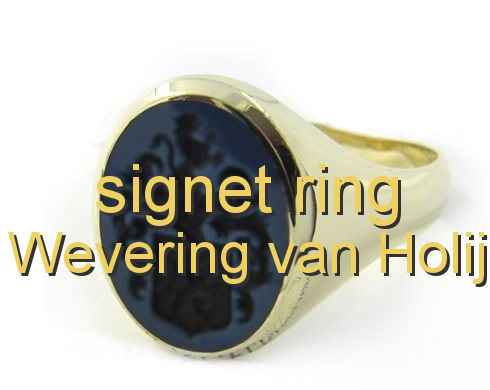 signet ring Wevering van Holij